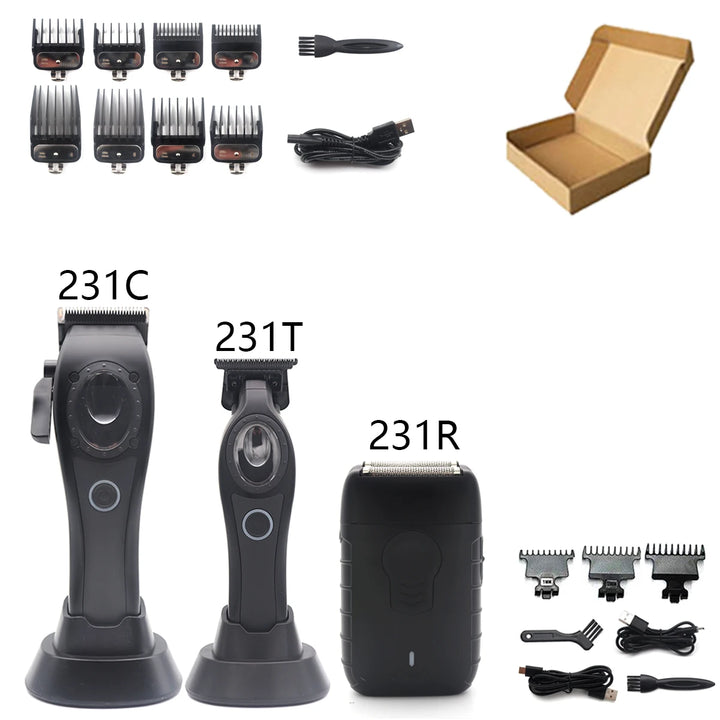 Blade Hair Trimmer with Charging Base, Professional Hair Cutting Machine