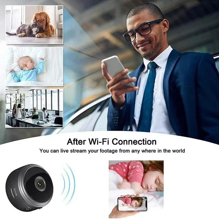 Surveillance Mini Camera Home Indoor Audio Wireless  Camera Monitor