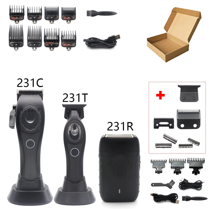 Blade Hair Trimmer with Charging Base, Professional Hair Cutting Machine