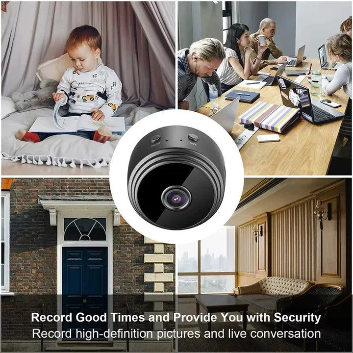 Surveillance Mini Camera Home Indoor Audio Wireless  Camera Monitor