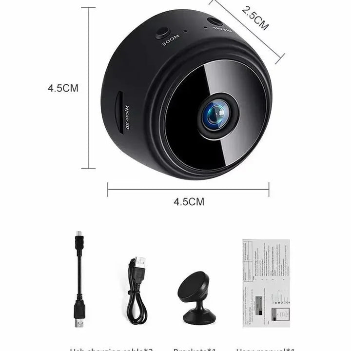 Surveillance Mini Camera Home Indoor Audio Wireless  Camera Monitor