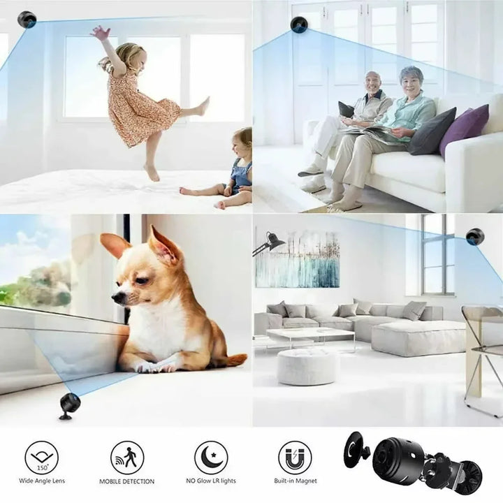 Surveillance Mini Camera Home Indoor Audio Wireless  Camera Monitor