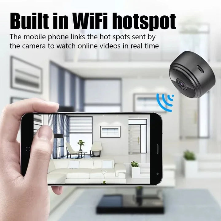 Surveillance Mini Camera Home Indoor Audio Wireless  Camera Monitor